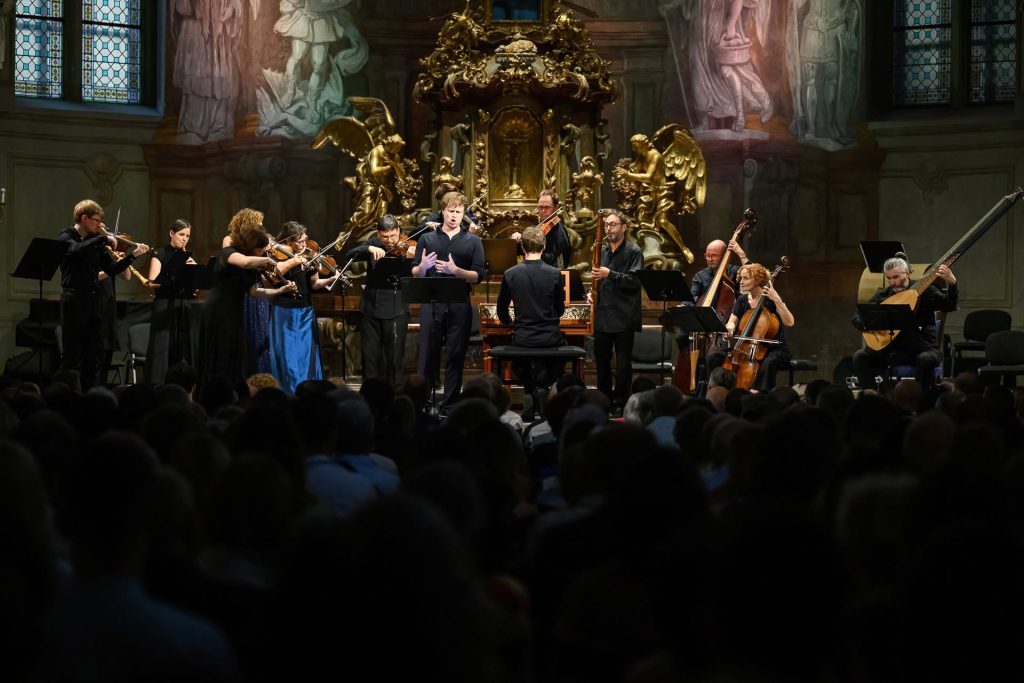 Letní slavnosti staré hudby: Mythologia aeterna, 5. srpna 2026, kostel sv. Šimona a Judy, Praha – Andreas Wolf a Collegium Marianum (foto Petra Hajská)
