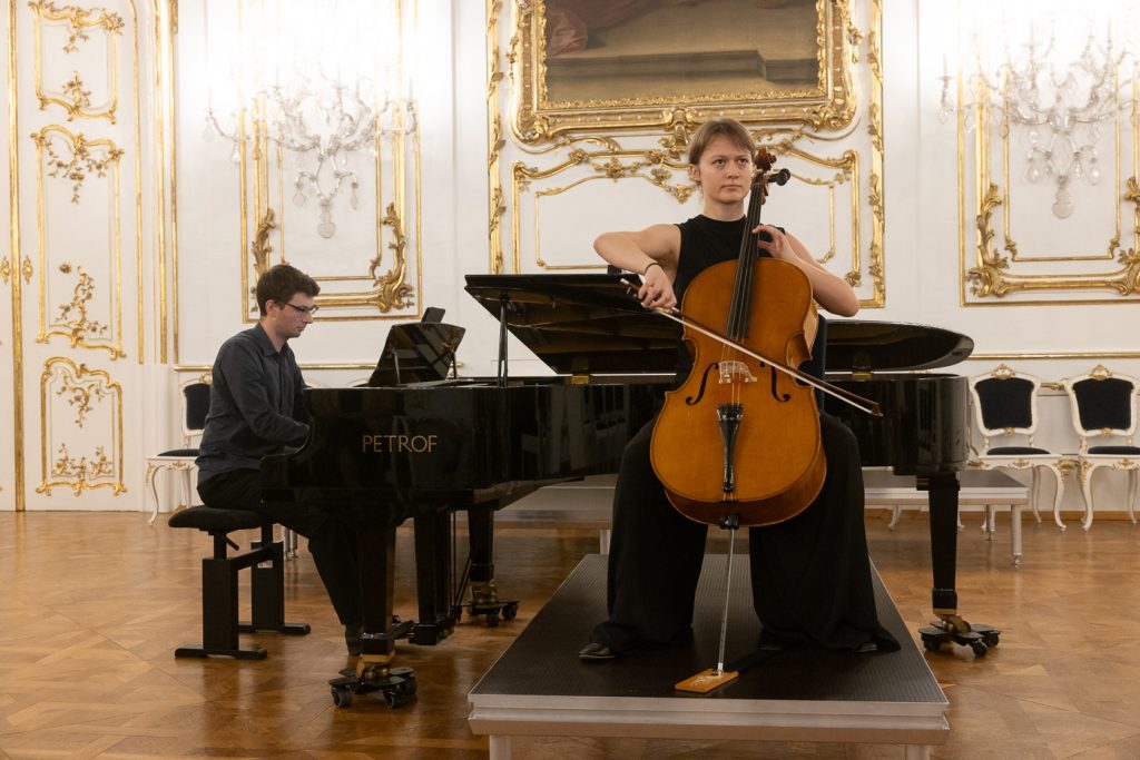 Jakub Škampa a Klára Gabryšová (zdroj Academy Kroměříž)