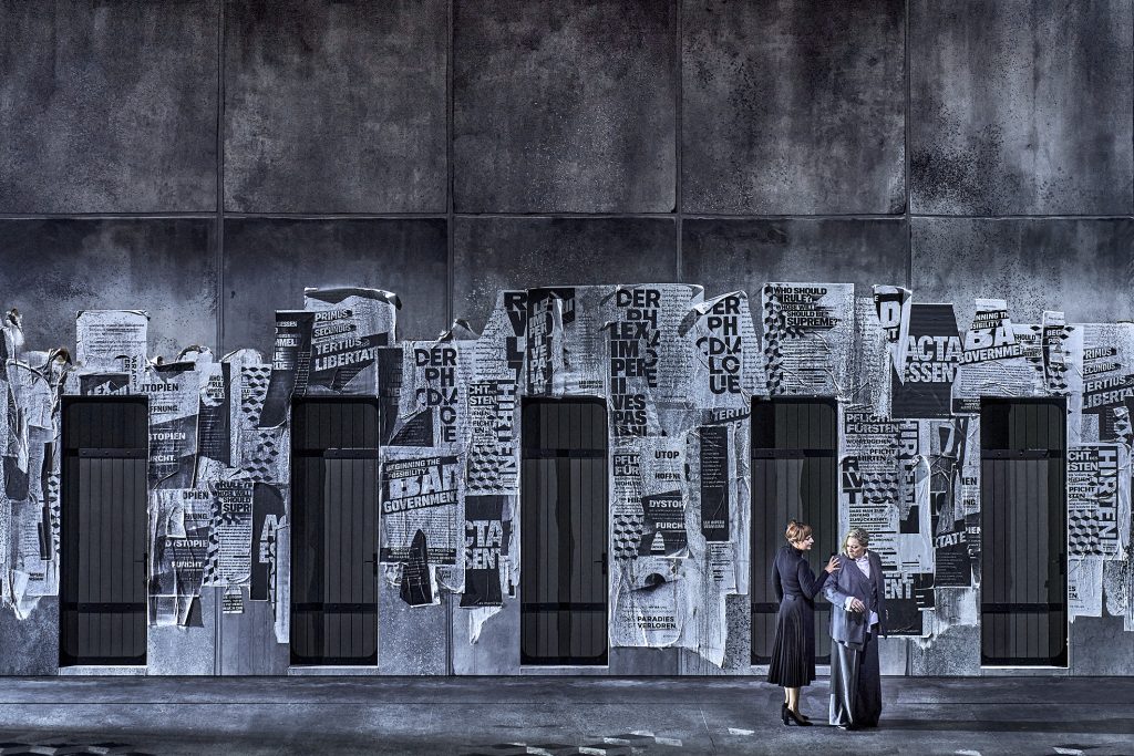 Richard Wagner: Rienzi – Gabriela Scherer, Jennifer Holloway, Bayreuther Festspiele 2026 (zdroj Bayreuther Festspiele, foto Enrico Nawrath)