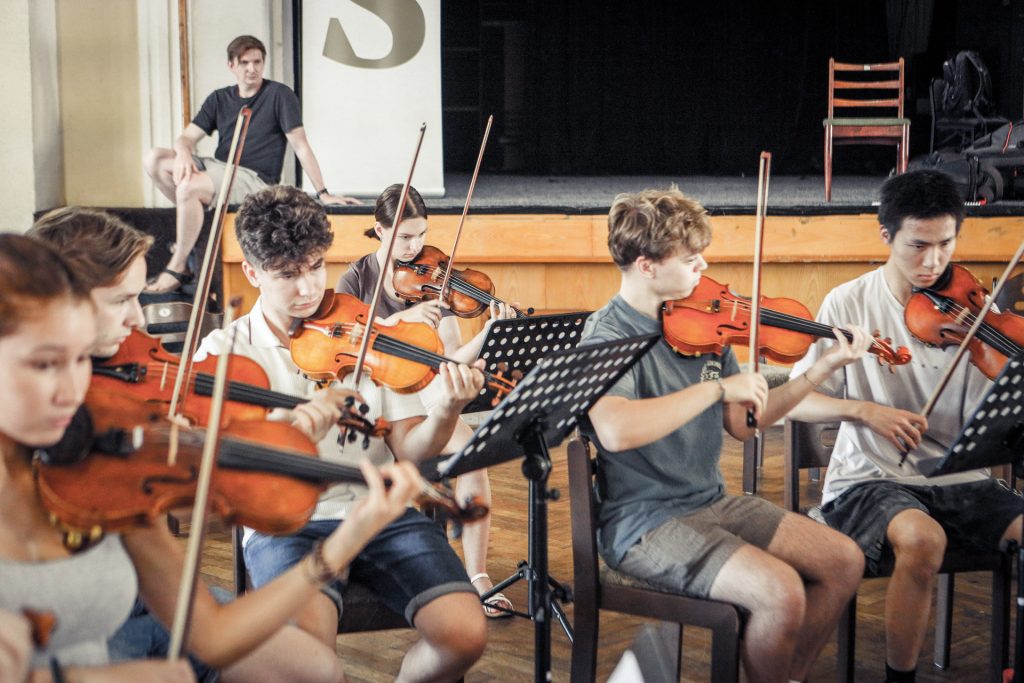 Festival Otakara Ševčíka – Tomáš Jamník a Ševčík Akademy Orchestra (foto Marek Novotný)