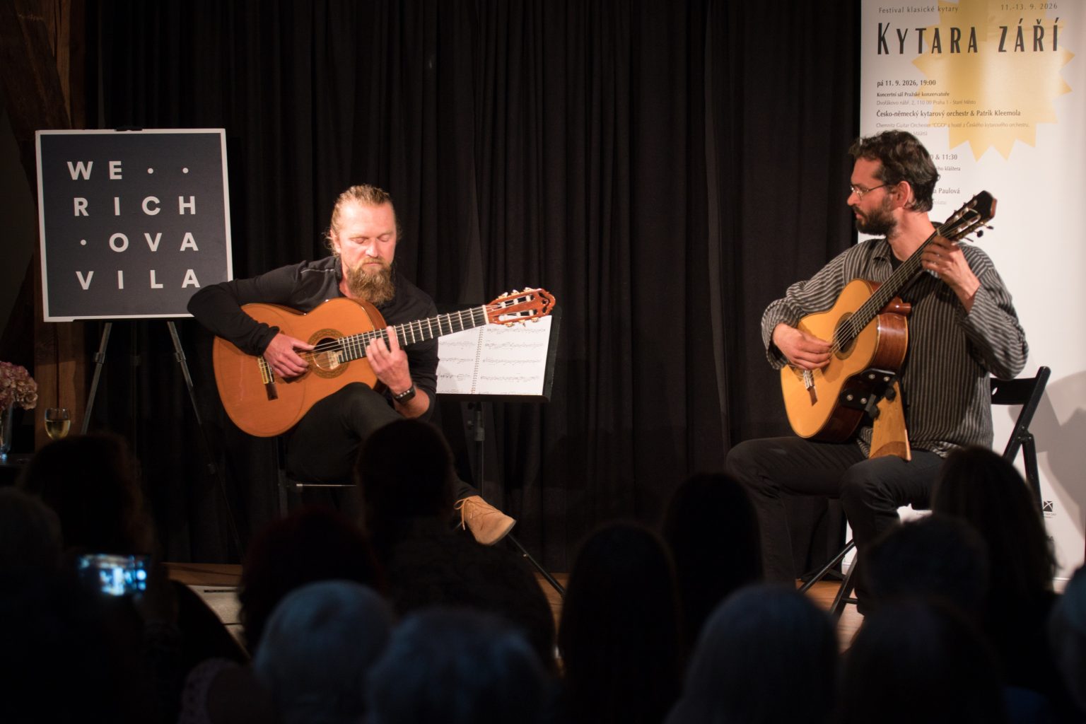 Sanity Guitar Duo, 13. září 2026, Werichova vila, Praha (zdroj Kytara září)