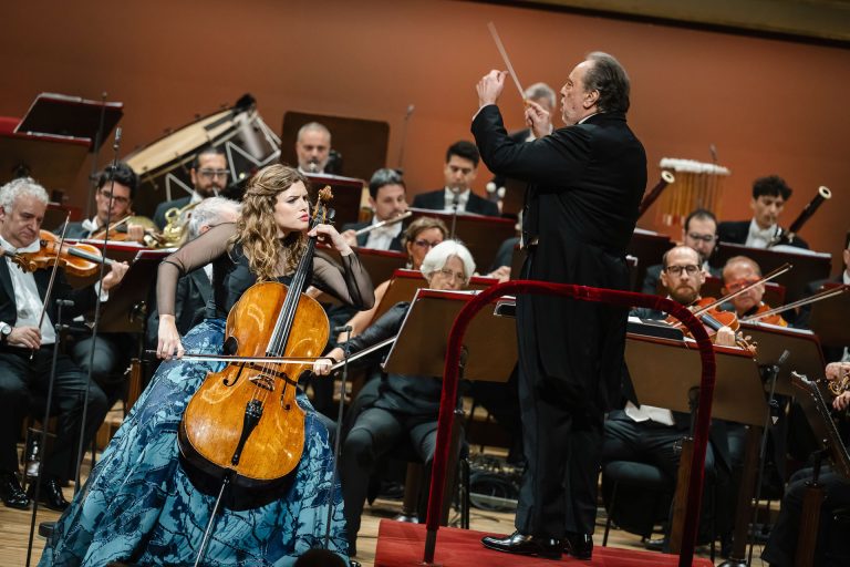 Dvořákova Praha: Zahajovací koncert 5. září 2026, Rudolfinum, Dvořákova síň – Julia Hagen, Riccardo Chailly a Filarmonica della Scala (foto Petra Hajská)
