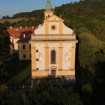 Klášterní kostel Nanebevzetí P. Marie v Konojedech (zdroj Zámek Konojedy)
