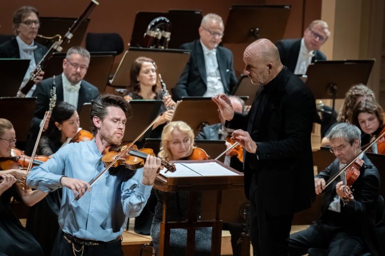 Blake Pouliot, Emmanuel Villaume, Prague Philharmonia, 4. září 2026, Rudolfinum, Praha (zdroj Prague Philharmonia, foto Ivan Malý)