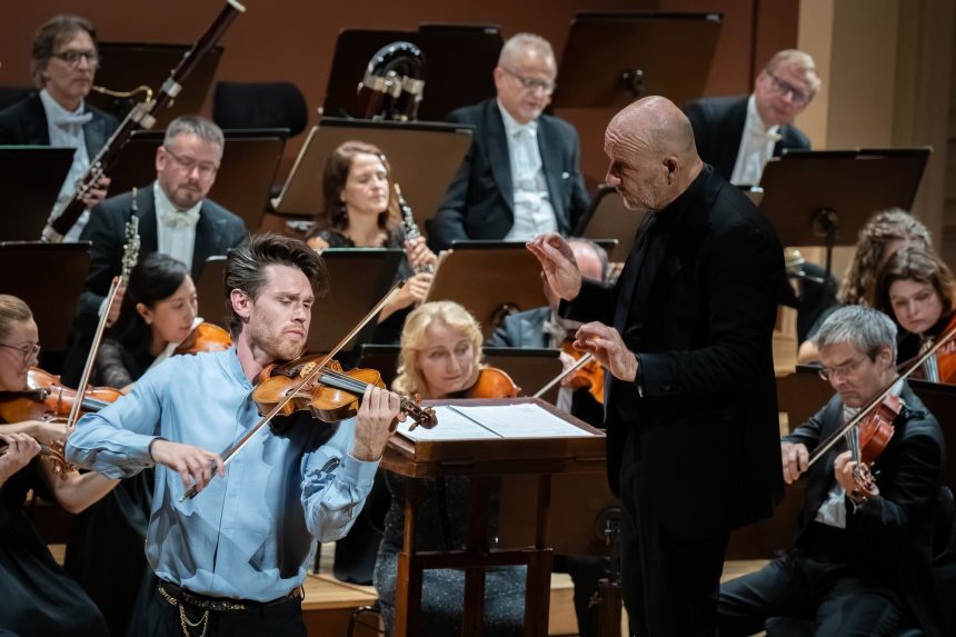 Blake Pouliot, Emmanuel Villaume, Prague Philharmonia, 4. září 2026, Rudolfinum, Praha (zdroj Prague Philharmonia, foto Ivan Malý)