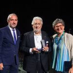 Hermann Parzinger, Plácido Domingo, Sneška Quaedvlieg-Mihailović (zdroj Europa Nostra, foto Giorgio Andreuccetti)