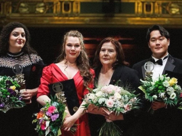 Arpi Sinanyan, Valentina Pravdina, Éva Marton, Seokjun Kim (zdroj TACT Artists Management, foto Mudra László)