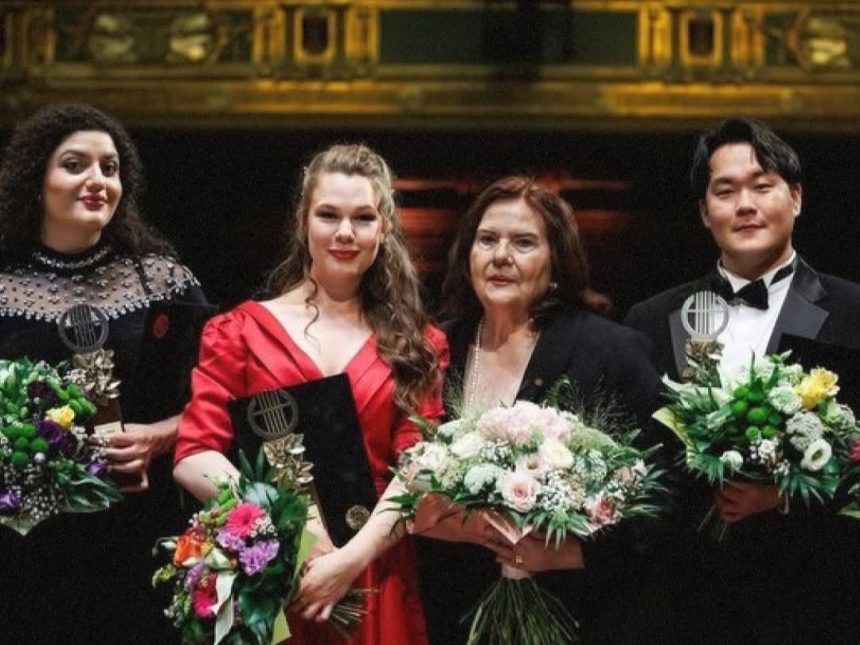 Arpi Sinanyan, Valentina Pravdina, Éva Marton, Seokjun Kim (zdroj TACT Artists Management, foto Mudra László)