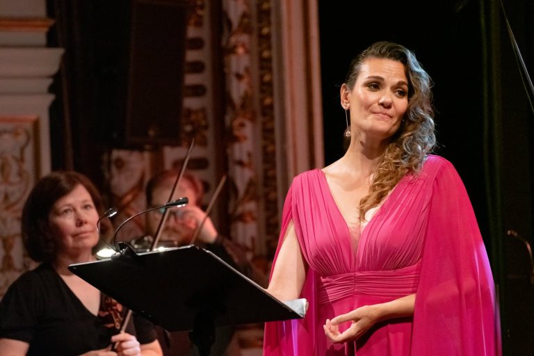 Lípa Musica: Il canto amoroso, 11. září 2026, Divadlo F. X. Šaldy Liberec – Roberta Mameli a Collegium Marianum (foto Šimon Pikous)