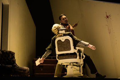 Stephen Sondheim: Sweeney Todd: Ďábelský lazebník z Fleet Street, Státní opera – Adam Plachetka (zdroj Státní opera)