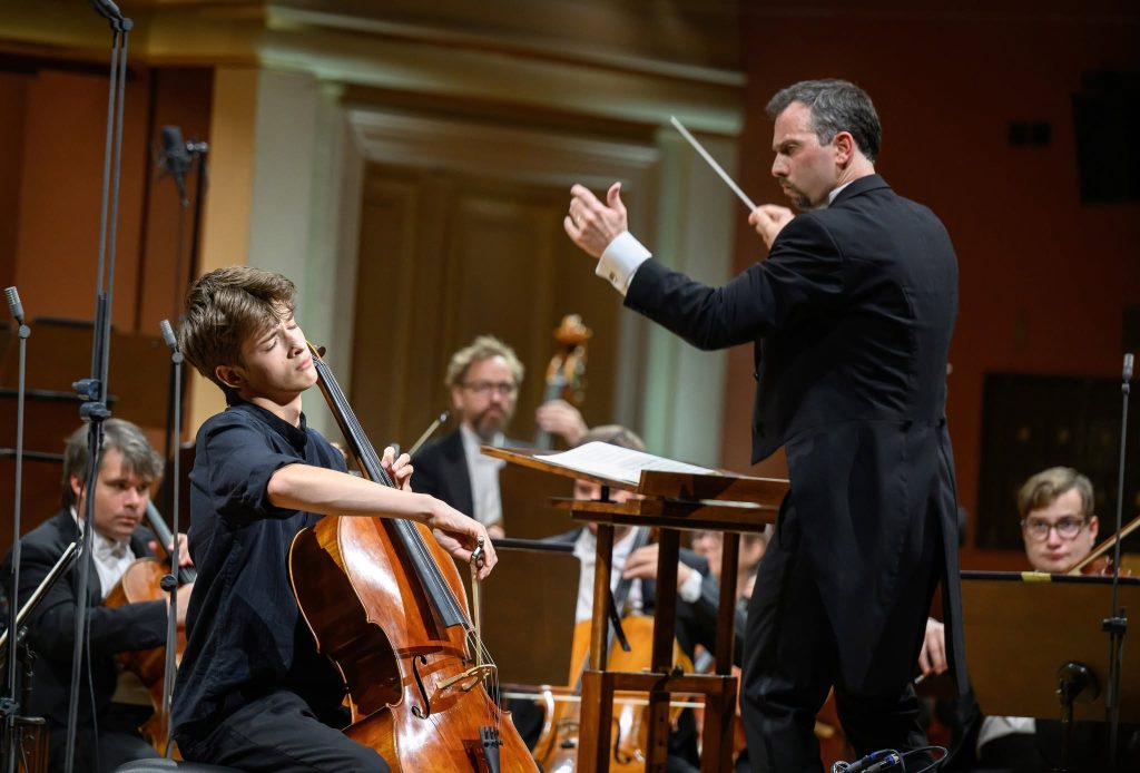 Concertino Praga: Finále kategorie Klávesové a strunné nástroje, 18. září 2026, Rudolfinum – Tobiáš Balkovský a Marek Šedivý (foto Petra Hajská)