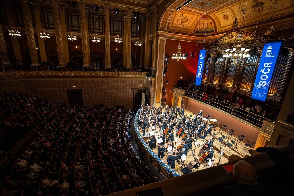 Zahajovací koncert SOČR 100, 24. září 2026, Rudolfinum, Praha – Elias Grandy a Symfonický orchestr Českého rozhlasu (foto Michal Fanta)