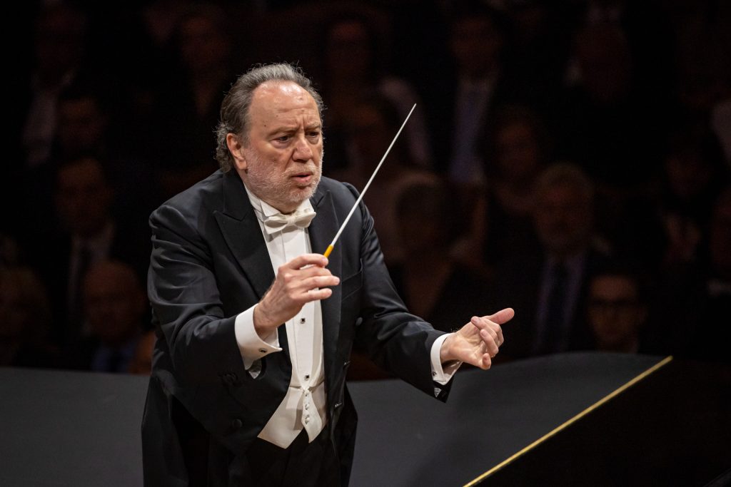 Riccardo Chailly, 6. září 2026, Rudolfinum, Praha (zdroj Dvořákova Praha)