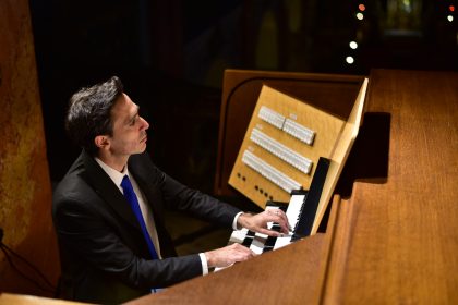 Mezinárodní varhanní festival: Znovuzrozená Notre-Dame, 24. září 2026, bazilika sv. Jakuba v Praze – Vincent Dubois (foto Alexandr Reznic)