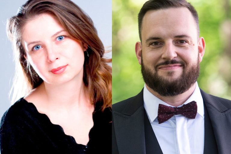 Daša Karasová a Sébastien Thomas Bagnoud (zdroj Silberbauerovo hudební Podyjí)