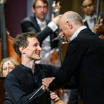 Dvořákova Praha: Tonhalle-Orchester Zürich, 8. září 2026, Dvořákova síň, Rudolfinum, Praha – Josef Špaček, Paavo Järvi a Tonhalle-Orchester Zürich (foto Petra Hajská)