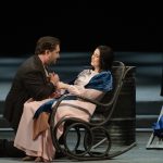 Giacomo Puccini: Bohéma, Divadlo J. K. Tyla Plzeň, 2026 – Richard Samek, Bree Nichols (zdroj Divadlo J. K. Tyla Plzeň, foto Irena Štěrbová)