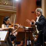 Karen Gomyo, Semjon Byčkov (zdroj Česká filharmonie)