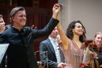 Tomáš Netopil, Alena Baeva, 7. října 2026, Smetanova síň Obecního domu, Praha (zdroj Symfonický orchestr hl. m. Prahy FOK, foto Ivan Malý)