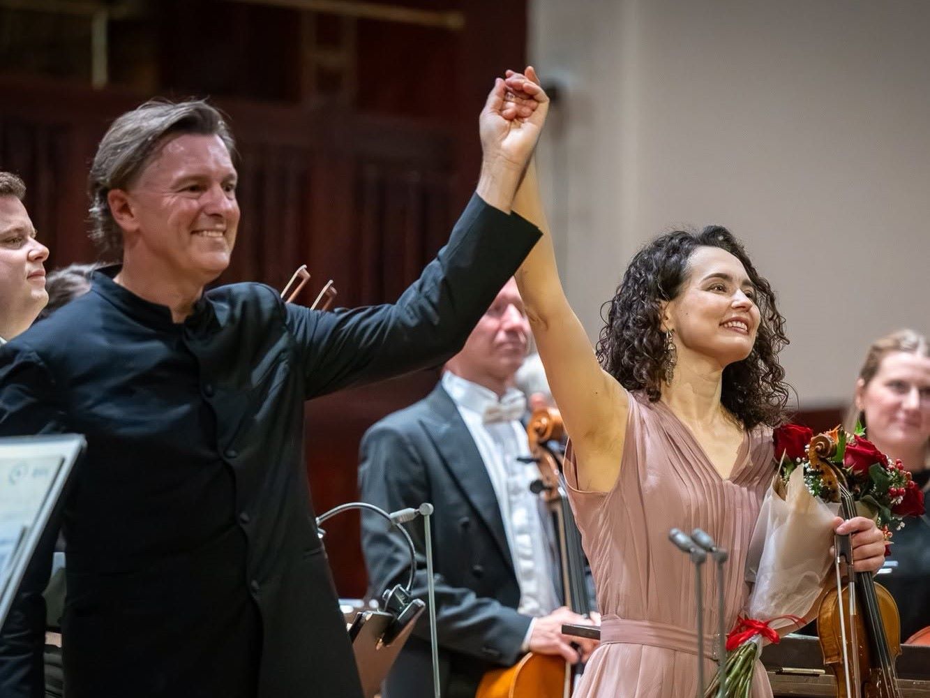 Tomáš Netopil, Alena Baeva, 7. října 2026, Smetanova síň Obecního domu, Praha (zdroj Symfonický orchestr hl. m. Prahy FOK, foto Ivan Malý)