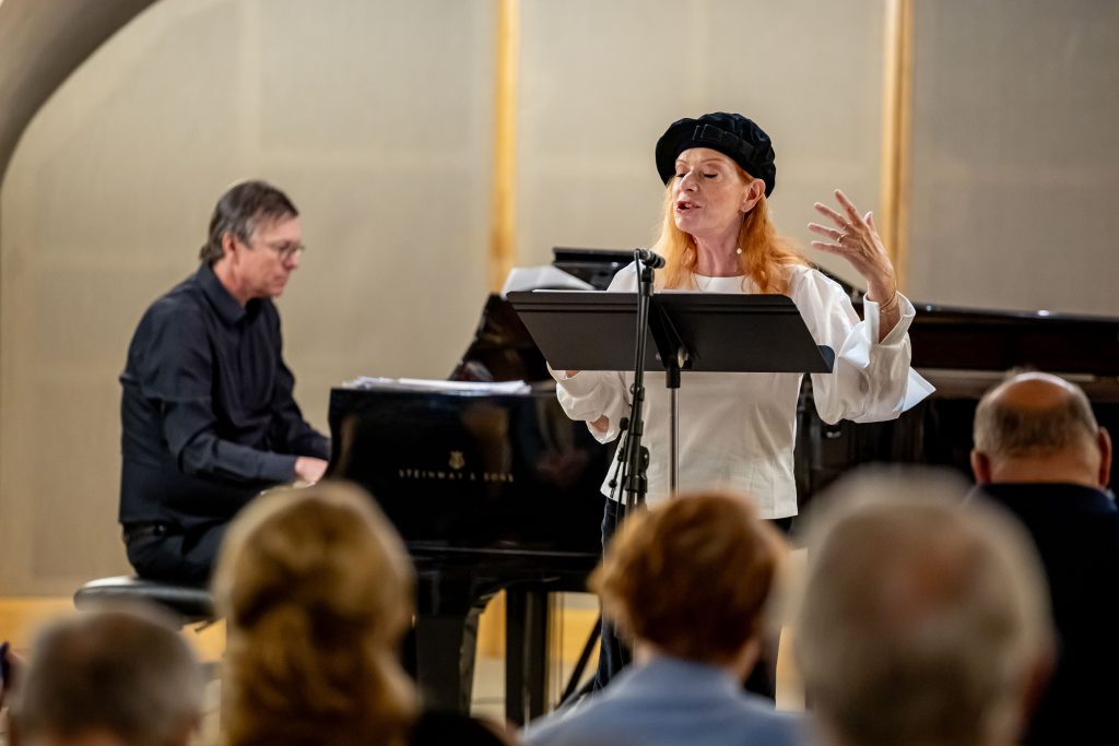 Gratulační koncert k životnímu jubileu doc. Věry Šustíkové: Bára Štěpánová, Daniel Wiesner, 4. října 2026, Galerie HAMU, Lichtenštejnský palác, Praha (zdroj Společnost českých skladatelů)