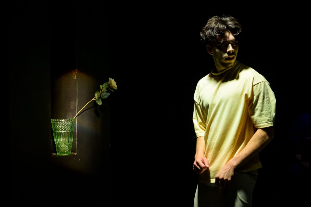 Babylon balet: Ztraceno v překladu – nalezeno v pohybu, Národní divadlo moravskoslezské, Divadlo 12 – Cristian Barile (foto Serghei Gherciu)