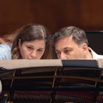 Natáčení CD Ján Zimmer 100 – Diana Buffová a Ivan Buffa (foto Jroslav Ľaš)