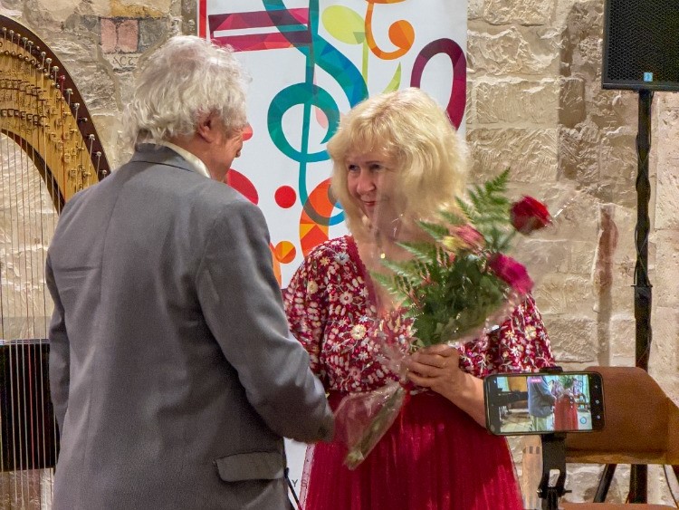 Jubilantský dvojkoncert na počest Miroslava Kubičky a Pavla Hrabánka: Pavel Hrabánek, Hana Müllerová, 6. října 2026, kostel svatého Vavřince, Malá Strana, Praha (zdroj Společnost českých skladatelů)