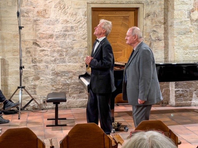 Jubilantský dvojkoncert na počest Miroslava Kubičky a Pavla Hrabánka: Tomáš Víšek, Miroslav Kubička, 6. října 2026, kostel svatého Vavřince, Malá Strana, Praha (zdroj Společnost českých skladatelů)