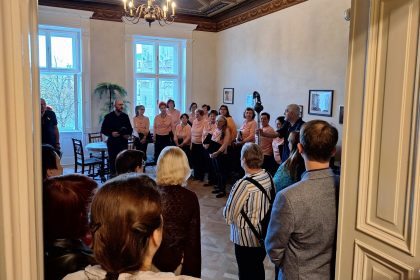 Počátky pěveckých sborů Orlice a Vlastimila – vernisáž (zdroj Harmonium-Historie)