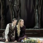 Claude Debussy: Pelleas a Melisanda, Národní divadlo, Praha – David Oller a Arnheiður Eiríksdóttir (foto Petr Neubert)