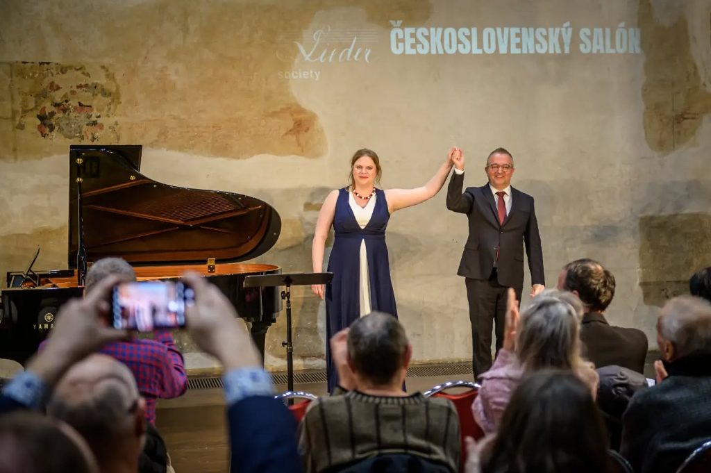 Lieder Society: Československý salón, 16. října 2026, Novoměstská radnice, Praha – Tamara Morozová a Róbert Pechanec (foto Petr Vrabec)