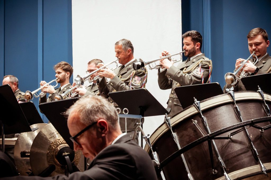 Janáček Brno: Česká filharmonie, 17. října 2026, Janáčkovo divadlo, Brno – Ústřední hudba Armády České republiky (foto Marek Olbrzymek)