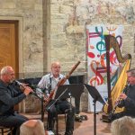 Jubilantský dvojkoncert na počest Miroslava Kubičky a Pavla Hrabánka: Zdeněk Rys, Miloš Wichterle, Vlastimil Mareš, 6. října 2026, kostel svatého Vavřince, Malá Strana, Praha (zdroj Společnost českých skladatelů)
