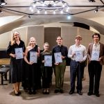 Hana Mikulková, Barbara Glosová, Radoslava Šperková, Marek Senaj, Vojtěch Ženíšek, Petro Sláma (zdroj Společnost Zdeňka Fibicha)