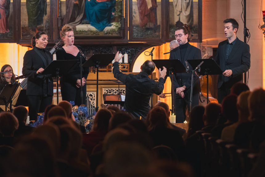 Harmonia Caeli: Marie Zaccarini, Camille Brault, Gaétan Jarry, Baptiste Bonfante, Thierry Carlier, 9. října 2026, Kostel sv. Jakuba staršího, Lednice (zdroj Lednicko-valtický hudební festival, foto Pavel Kristián jr.)